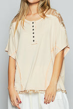 Load image into Gallery viewer, Sunday Stroll Lace Shoulder Top