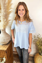 Load image into Gallery viewer, Ellowyn Lace Patch Tee