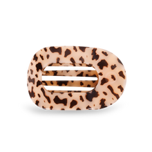 Load image into Gallery viewer, TELETIES - Round Flat Hair Clip | Medium | Blonde Tortoise