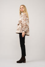Load image into Gallery viewer, Aztec Jacquard Mock Neck Pullover