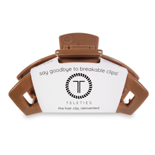 Load image into Gallery viewer, TELETIES - Open Caramel Large Hair Clip