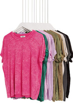Load image into Gallery viewer, Sunset Ridge Ribbed Tee