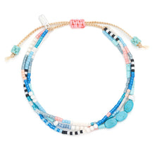 Load image into Gallery viewer, Multicolored beaded necklace on a white background