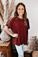 Load image into Gallery viewer, Sunset Ridge Ribbed Tee