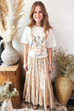 Load image into Gallery viewer, Sunlit Daydream Eyelet Maxi Skirt