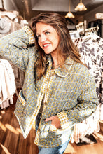 Load image into Gallery viewer, Meadow Sage Quilted Jacket