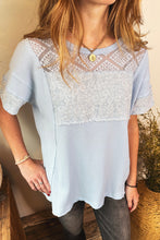 Load image into Gallery viewer, Ellowyn Lace Patch Tee