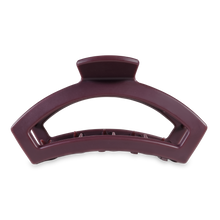 Load image into Gallery viewer, TELETIES - Open Hair Clip | Large | Burgundy Bliss