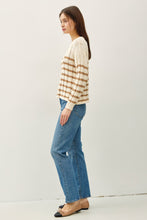 Load image into Gallery viewer, Chunky Knit Striped Sweater