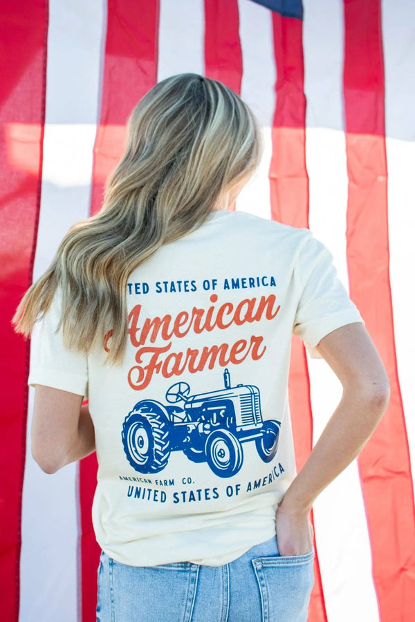 American Farm Company USA American Farmer Tee