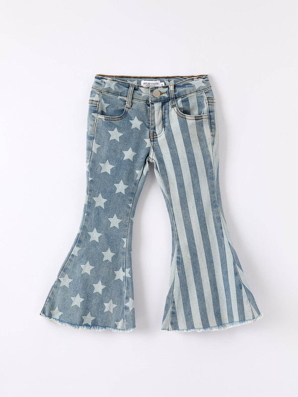 Little Miss Firecracker Flare Jeans