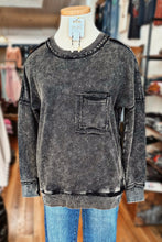 Load image into Gallery viewer, Evermore Mineral Wash Pullover