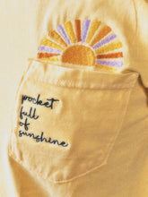 Load image into Gallery viewer, Pocket Full of Sunshine Embroidered Tee