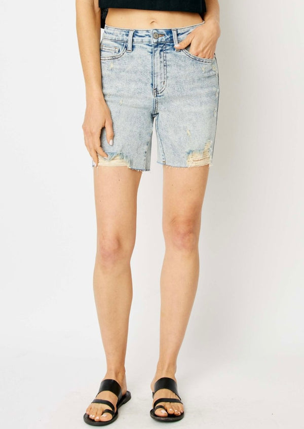Judy Blue Mineral Wash Shorts
