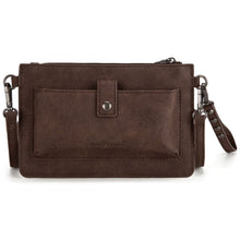 Load image into Gallery viewer, Trinity Ranch Floral Aztec Tooled Collection Clutch/Crossbody