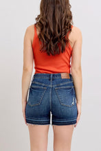 Load image into Gallery viewer, JUDY BLUE Tummy Control Destroy Release Hem Shorts