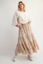 Load image into Gallery viewer, Sunlit Daydream Eyelet Maxi Skirt