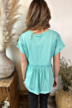 Load image into Gallery viewer, Sierra Lace Henley Tee