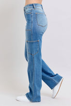 Load image into Gallery viewer, JUDY BLUE 90's Straight Cargo Jean