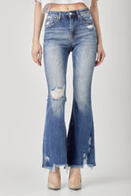 Load image into Gallery viewer, RISEN Distressed Flare Jean