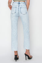 Load image into Gallery viewer, RISEN Distressed Slim Straight Jeans