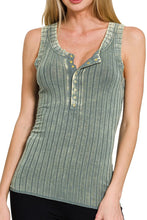 Load image into Gallery viewer, Lakeshore Ribbed Tank