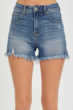 Load image into Gallery viewer, RISEN The Sundown Ridge Side Slit Denim Shorts