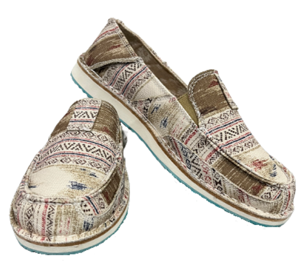 aztec slip on shoes