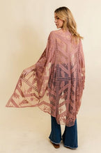 Load image into Gallery viewer, Embroidered Botanical Kimono