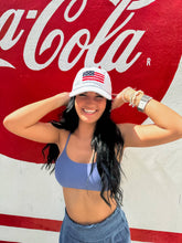 Load image into Gallery viewer, Chenille USA Flag Patch Ball Cap