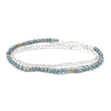 Load image into Gallery viewer, Set of three beaded bracelets on a white background