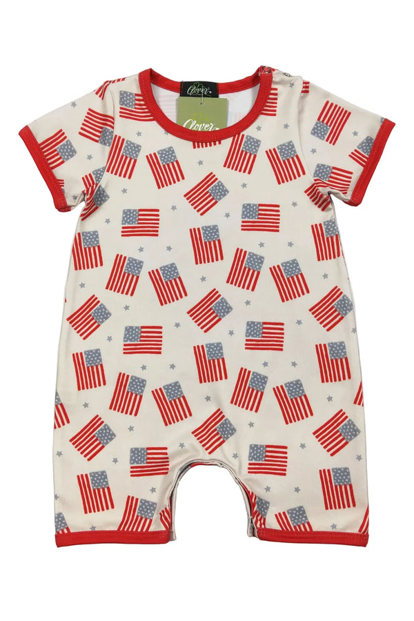 Freedom Flag Unisex Romper