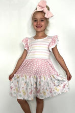 Load image into Gallery viewer, Peepy Pastel Girls Easter Dress