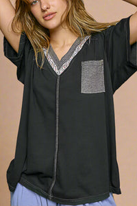 Heritage Lace Knit Tee
