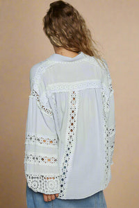 Blossom Veil Lace Blouse