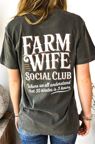 Farm Wife Social Club Tee