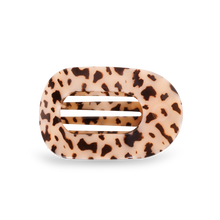 Load image into Gallery viewer, TELETIES - Round Flat Hair Clip | Medium | Blonde Tortoise