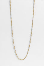 Load image into Gallery viewer, Gold chain necklace on a white background