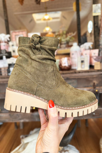 VERY G Demi Boot - Khaki