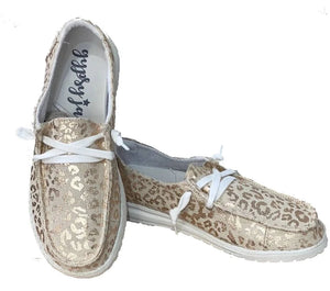 GYPSY JAZZ To The Moon Rose Gold Slip-On