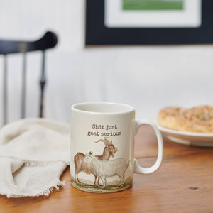 Primitives by Kathy - Just Goat Serious Mug