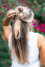 Load image into Gallery viewer, TELETIES - Square Flat Hair Clip | Large | Blonde Tortoise