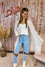 Load image into Gallery viewer, PRE-ORDER BLAKELEY Miley Dot Cardigan White