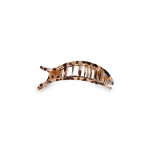 Load image into Gallery viewer, TELETIES - Round Flat Hair Clip | Small | Blonde Tortoise