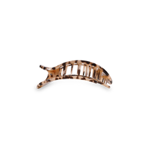 Load image into Gallery viewer, TELETIES - Round Flat Hair Clip | Small | Blonde Tortoise