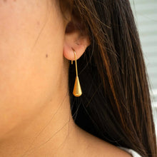 Load image into Gallery viewer, 18K Gold PVD Stainless Steel Drop Earrings Gold