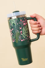 Load image into Gallery viewer, Take Me Everywhere 40 oz Tumbler-Jolly Sprig Green