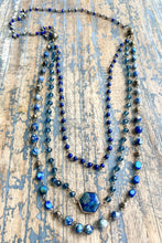 Load image into Gallery viewer, Dylan Designs - Janet Necklace Blue