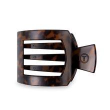Load image into Gallery viewer, TELETIES - Square Flat Hair Clip | Large | Tortoise
