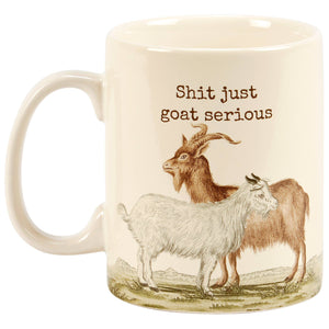 Primitives by Kathy - Just Goat Serious Mug